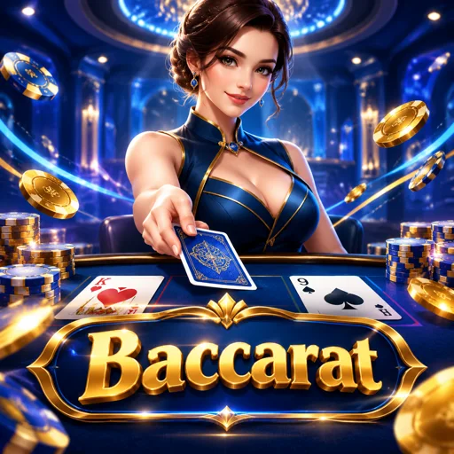 Mesa de baccarat VIP com limites altos