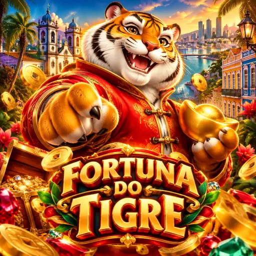 Tela do jogo Fortune Tiger com os símbolos do tigre da sorte alinhados