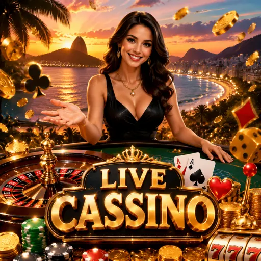 Mesa de cassino ao vivo com dealer profissional conduzindo a rodada em transmissão em tempo real