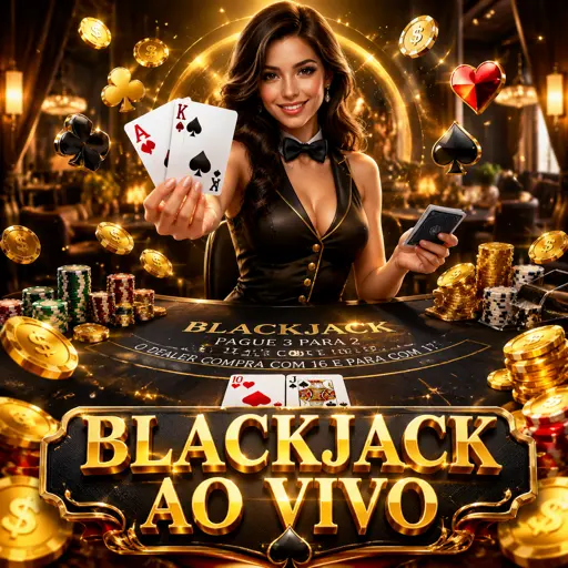 Mesa de blackjack ao vivo com limite padrão