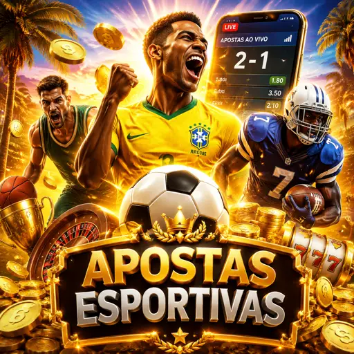 Interface de apostas esportivas com odds atualizadas ao vivo