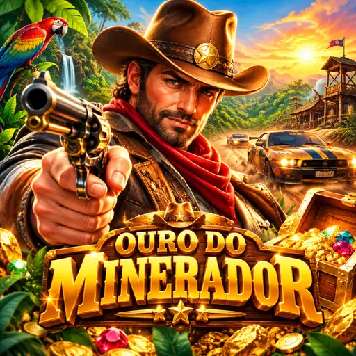 Slot temático de faroeste com cowboys e ouro
